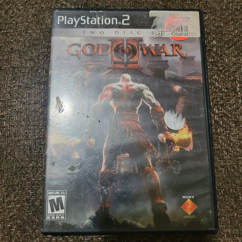 God of War II Two Disc Set PS2 PlayStation 2